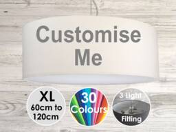 Extra Large Drum Lampshade - Xl Ceiling & Pendant Light Shade - Oversized