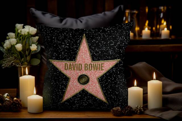 Hollywood Walk Of Fame Cushion/Pillow. Our Bestselling Design Now Available As A Personalised Cushion 3 Sizes Available - image 1