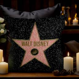 Hollywood Walk Of Fame Cushion/Pillow. Our Bestselling Design Now Available As A Personalised Cushion 3 Sizes Available - thumbnail 3