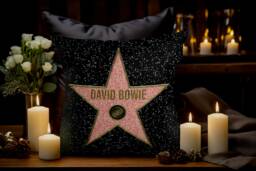 Hollywood Walk Of Fame Cushion/Pillow. Our Bestselling Design Now Available As A Personalised Cushion 3 Sizes Available - thumbnail 1