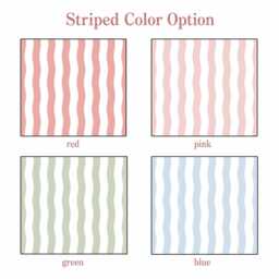 Personalized Pink Striped Wooden Photo Key Holder - thumbnail 2