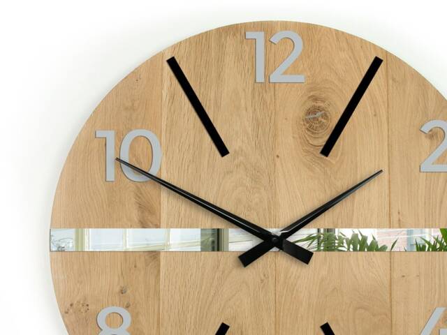 Clock Wall Wood Clock - 60cm/23, 62 - image 1