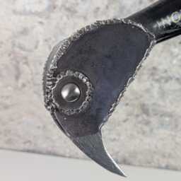Singer Of The Scraplands - Recycled Metal Bird Sculpture - thumbnail 3