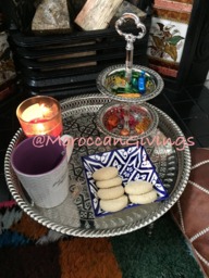 Medium Authentic Moroccan Elegant Handcrafted Alpaca Silver Serving Tray/Table With Screw-On Legs From Fez