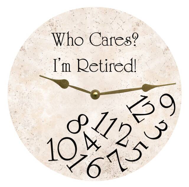 Personalized Who Cares Clock - Custom Whatever Clock - image 1