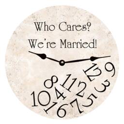 Personalized Who Cares Clock - Custom Whatever Clock - thumbnail 2