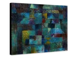 Paul Klee Terraced Garden Art - 1920S Canvas Print - thumbnail 1