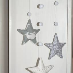 Mobile Doily Lace Star Tassels - thumbnail 2