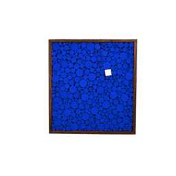 "Blue Wood Art - ""A Blockwork Orange" - thumbnail 3