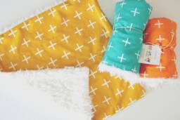 Dream Lovie. Security Blanket. Personalized Lovey. Faux Fur Gold Mustard Plus. Mini Baby Minky Shower Gift