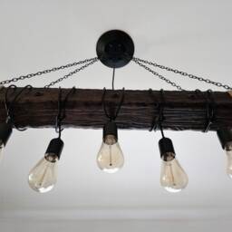 Ceiling Lamps/ Industrial Style/ Pendant Lights For Kitchen Restaurant Bar/ With Chains Candelier/Rustic Style Beam Lamp - thumbnail 3
