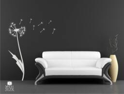 Dandelion Wall Decal - Vinyl Stickers Art Graphics Custom Home Decor - thumbnail 1