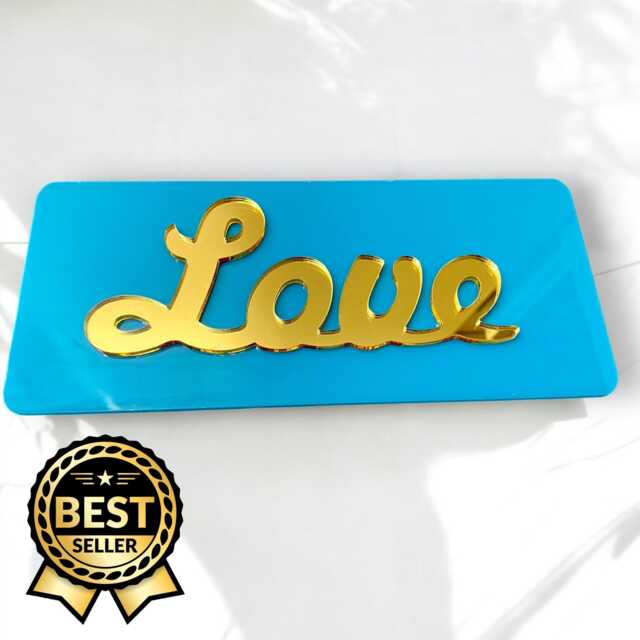 Custom Acrylic Name Sign Personalized Wall Or Desk Decor - image 1