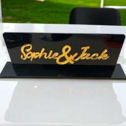 Custom Acrylic Name Sign Personalized Wall Or Desk Decor - thumbnail 3
