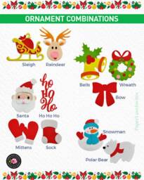 Personalized Diy Felt Christmas Tree Wall, Montessori Toddler Ornaments, Kids Wall - thumbnail 4