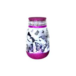 Handmade Butterfly Light Jar - Personalised Nightlight - thumbnail 3