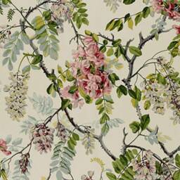 Wisteria Vine in Periwinkle, Ivory Or Parchment-This Listing Is For One Pillow - thumbnail 2