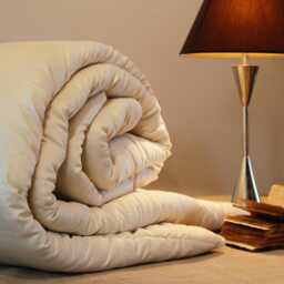 Twin Size Organic Wool Filled Comforter Extra Warm Winter Duvet - 68x86 - Us Duty Paid - thumbnail 4