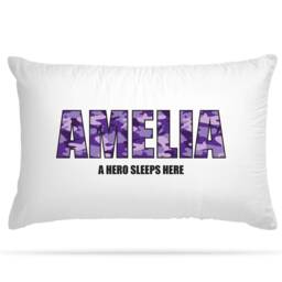 Personalised Army Camouflage Kids Pillow Case Customised Gifts Cushion Covers Bedroom Accessories Dinosaur Bedding For Birthday Decorations - thumbnail 4