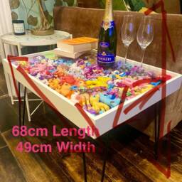 Handmade My Little Pony Coffee Table Kitsch Resin Top, Iron Legs - thumbnail 4