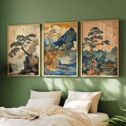 Set Of 3 Korea Posters, Travel Korean Wall Art, Seoul Prints, Landscape Culture Decor, Prints - thumbnail 3