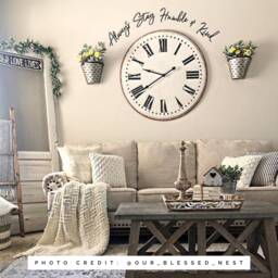 Always Stay Humble & Kind Metal Wall Art - Family Sign - thumbnail 1