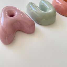 Handmade Custom Ceramic Letters, Personalized Baby Gift - thumbnail 4