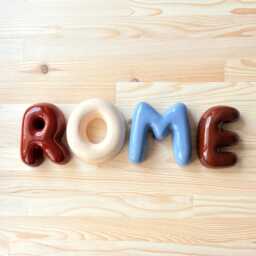 Handmade Custom Ceramic Letters, Personalized Baby Gift - thumbnail 2