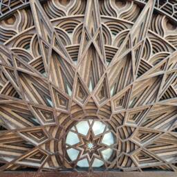 Wooden Mandala Wall Art Laser Cut 3D Geometric Ornament Home Decoration Gift - thumbnail 2