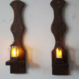 Decorative Candle Holder/ Twin - thumbnail 3
