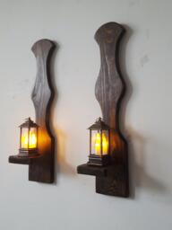Decorative Candle Holder/ Twin
