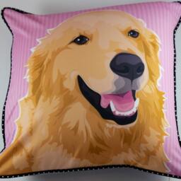 Golden Retriever Pillow - thumbnail 2