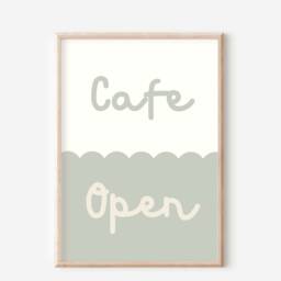 Imaginative Play Cafe Prints. Set Of 2 Playroom Prints Perfect To Create A Kitchen & Area - Print Only - thumbnail 2