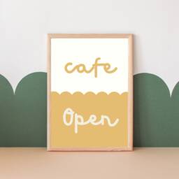 Imaginative Play Cafe Prints. Set Of 2 Playroom Prints Perfect To Create A Kitchen & Area - Print Only - thumbnail 3