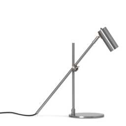 Mid-Century Modern Brass Desk Lamp Adjustable Swing Arm Task Lighting - thumbnail 3