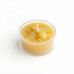 Honey Bee Tealight Beeswax Candles Bulk 100% Natural Usa Handmade Tea Lights Sets 6-500, Wedding Event Party Favors With Holders Cotton Wick - thumbnail 3