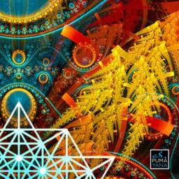 Sacred Geometry Tapestry Mandala Wall Hanging, Meditation Decor - thumbnail 3