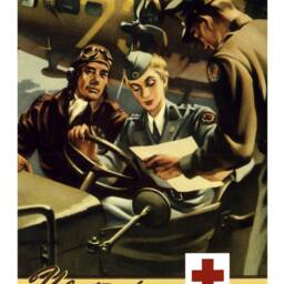 Reprint Of A Ww2 Vintage Red Cross Nara Recruiting Poster - thumbnail 3