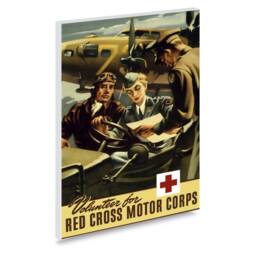 Reprint Of A Ww2 Vintage Red Cross Nara Recruiting Poster - thumbnail 2