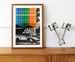 Reprint Of A Vintage Watkins Glen Motor Racing Poster - thumbnail 1