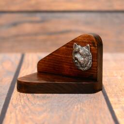 Cairn Terrier - Wooden Candlestick With Dog, Souvenir, Decoration, Limited Edition, Collection - thumbnail 2