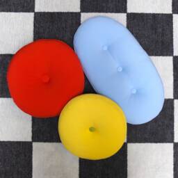 Trio Dragee Outdoor Cushion Set, Consisting Of 3 Different Colours, Sizes, Shapes - thumbnail 1