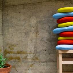 Trio Dragee Outdoor Cushion Set, Consisting Of 3 Different Colours, Sizes, Shapes - thumbnail 3