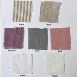 stonewashed Linen Pillowcase Organic Bedding, White, Blue, Gray - thumbnail 4