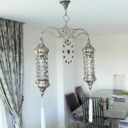 Chandelier Lamp, Light, Moroccan Light, Moroccan Lighting, Turkish Light, Moroccan Lamp, Moroccan Pendant, Moroccan Lantern - thumbnail 3