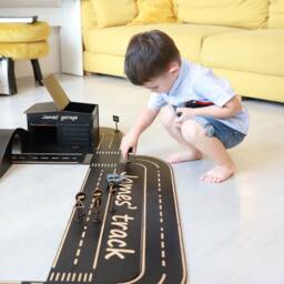 Wooden Traffic Sign Set - Road Track Toy, Toddler Gift - thumbnail 3