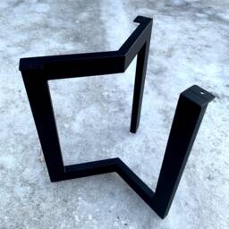 Unique Metal Coffee Table Base, Legs, Full Frame Steel Frame, Base - thumbnail 4