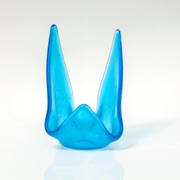 Fused Glass Votive, Candle Holder, Turquoise Hostess Gift, Wedding - thumbnail 2