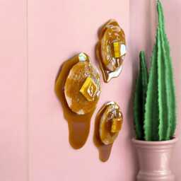 Dripping Pancake 3D Resin Wall Art/Sculpture/ Realistic Maple Syrup/ Fake Food Breakfast Butter/ Dopamine Decor/ Kitschy Kitchen - thumbnail 3