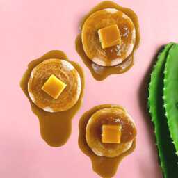 Dripping Pancake 3D Resin Wall Art/Sculpture/ Realistic Maple Syrup/ Fake Food Breakfast Butter/ Dopamine Decor/ Kitschy Kitchen - thumbnail 2